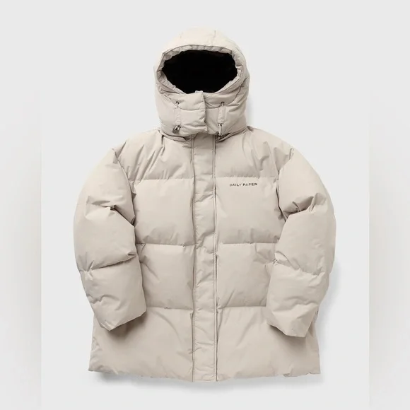 DAILY PAPER The Nicole Puffer in Nacreous Clouds Beige - Picture 3 of 15